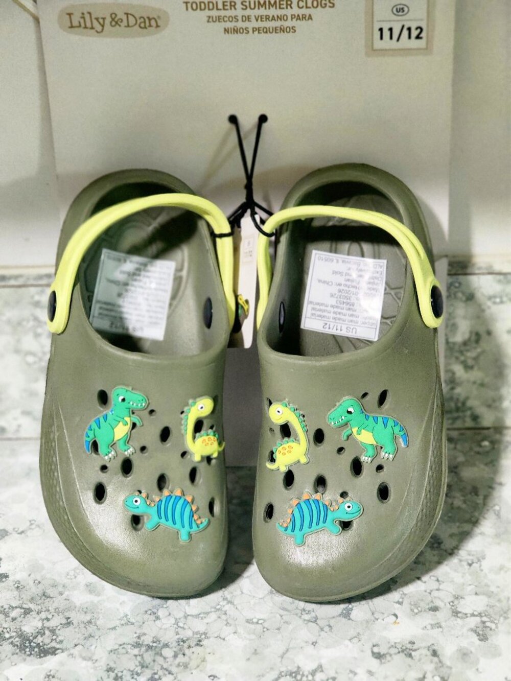 Lilly and Dan Brand New Summer Toddler Clogs. Size 11/12